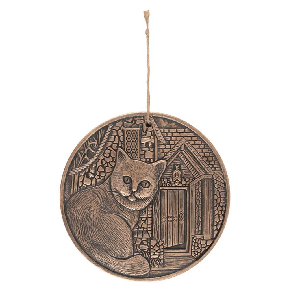Bronze Terracotta 'What Lies Within' Plaque By Lisa Parker - Cat Brew Club