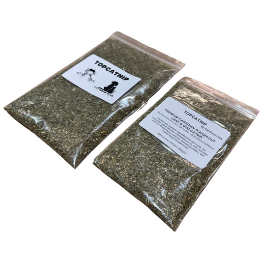 TopCatnip© - Premium Canadian Rough Cut Catnip Leaf & Bud - Extra Strong Catnip