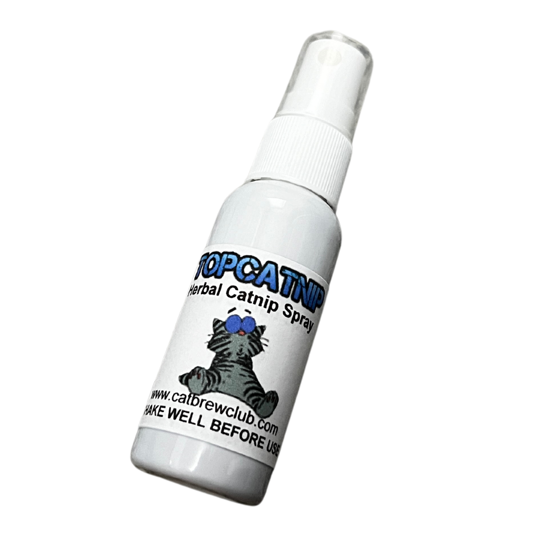 Catnip Spray Cat Spray for Kitten Toys Scratch Posts Organic Herbal TopCatnip - Cat Brew Club