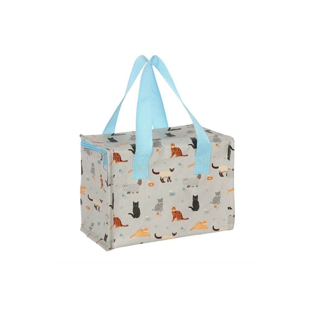 Cat Print Lunch Bag - Cat Brew Club