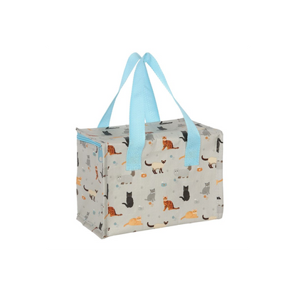 Cat Print Lunch Bag - Cat Brew Club