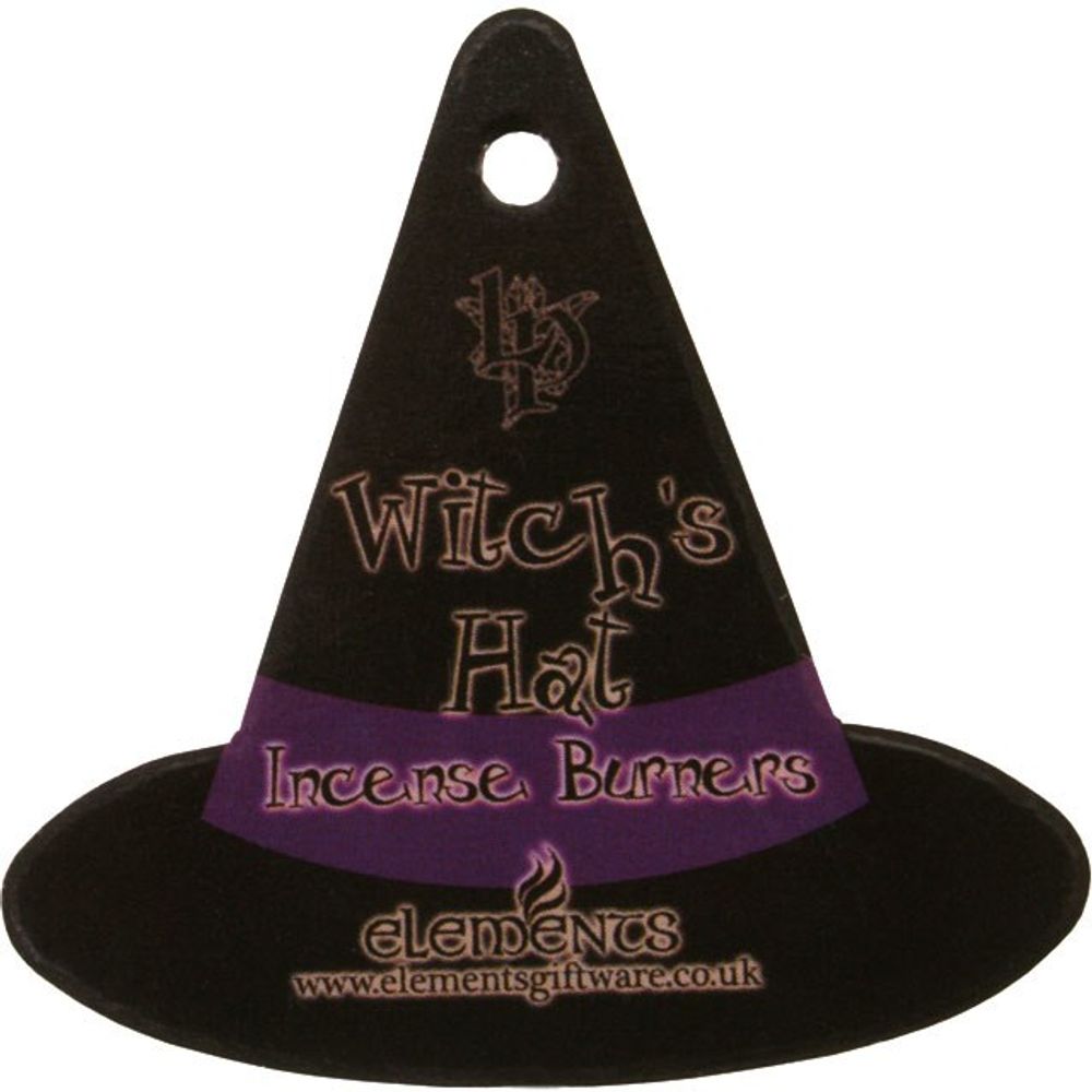 Witch Hat With Cat Incense Holder - Halloween Decor - Cat Brew Club