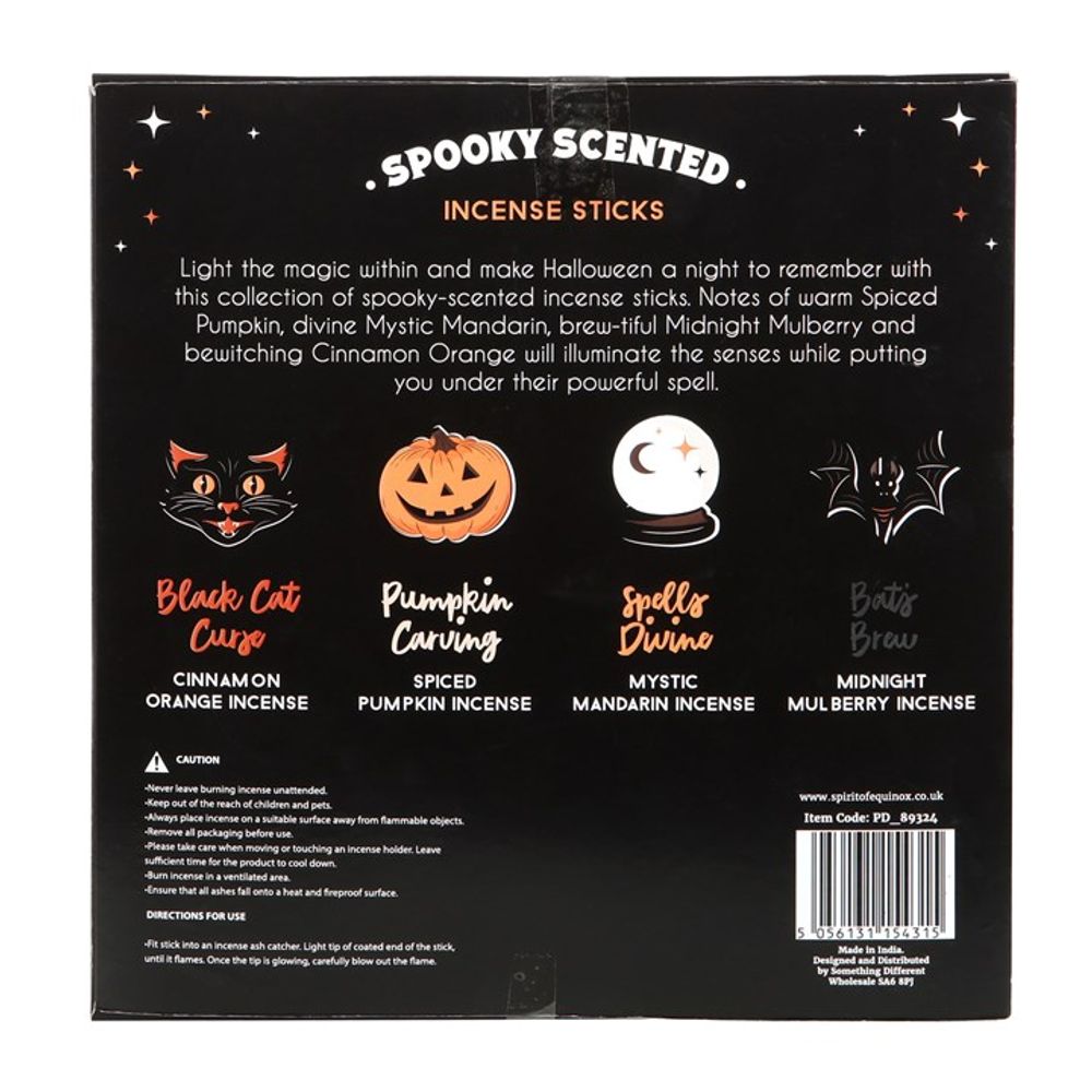 Spooky Scented Incense Stick Gift Set - Cat Brew Club