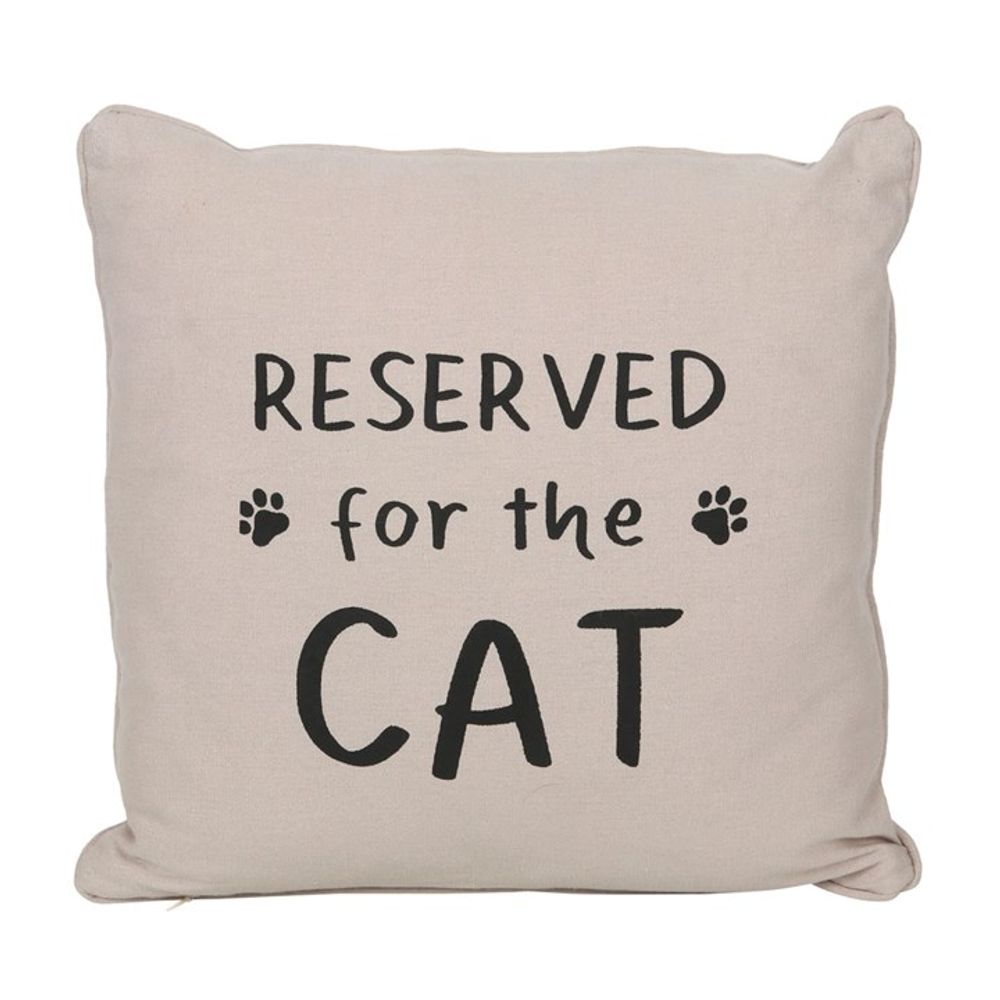 Reserved for the Cat Reversible Cushion - Cat Brew Club