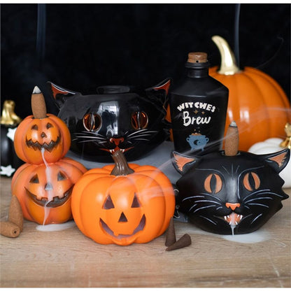 Black Cat Incense Burner - Cat Brew Club