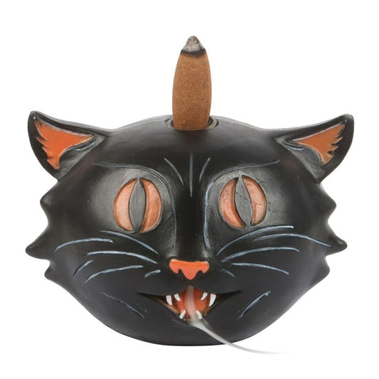 Black Cat Incense Burner - Cat Brew Club