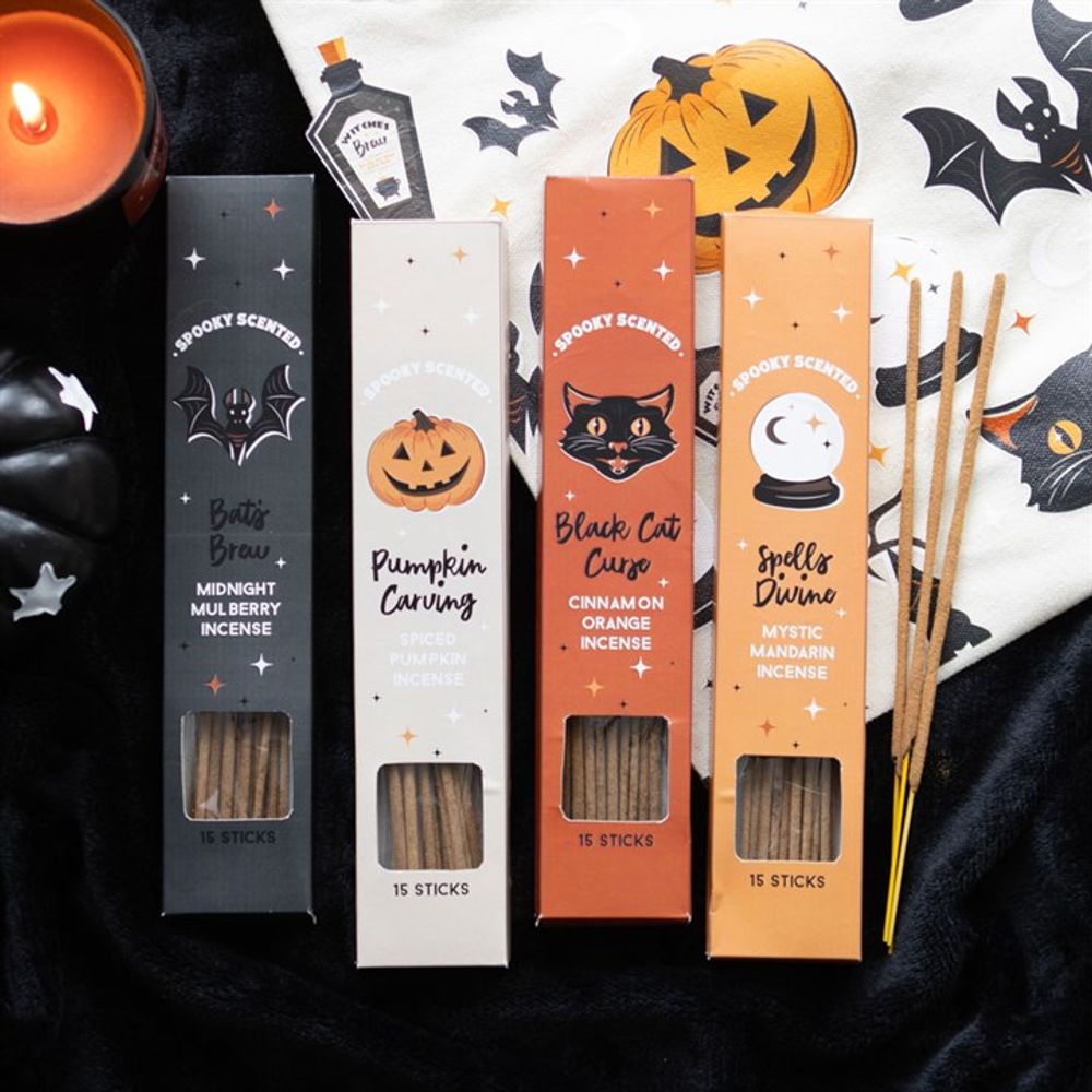 Spooky Scented Incense Stick Gift Set - Cat Brew Club