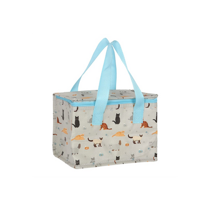 Cat Print Lunch Bag - Cat Brew Club