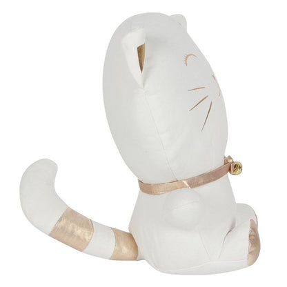 White Cat Door Stop - Cat Brew Club