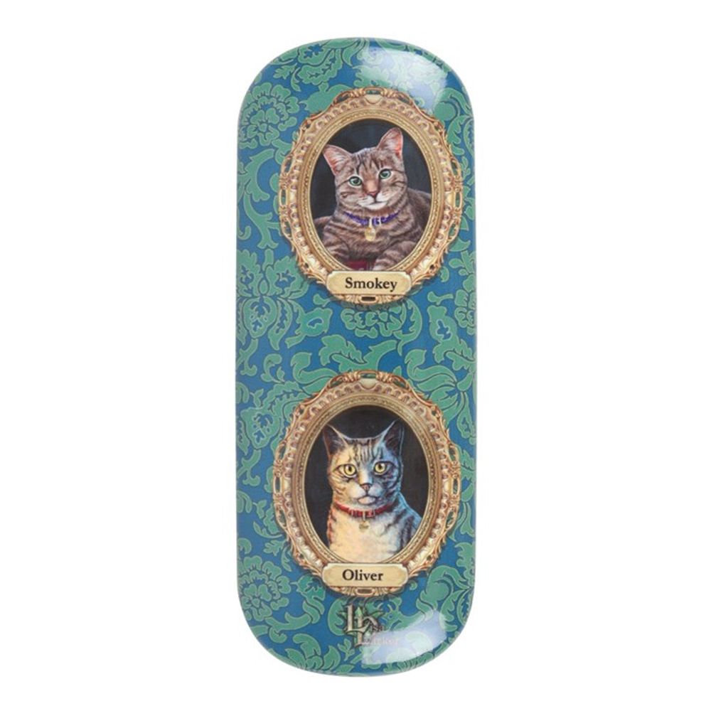 Lisa Parker Mad About Cats Glasses Case - Protective Eyewear Holder - Cat Brew Club