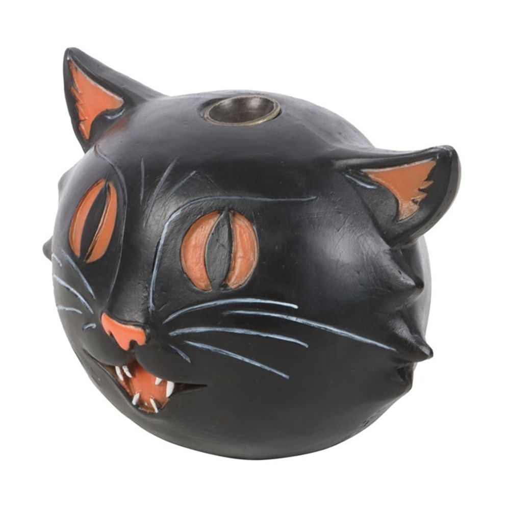 Black Cat Incense Burner - Cat Brew Club